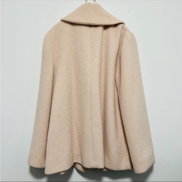 Hilary Radley Alpaca Suri Wool Pink Coat - Picture 2 of 3